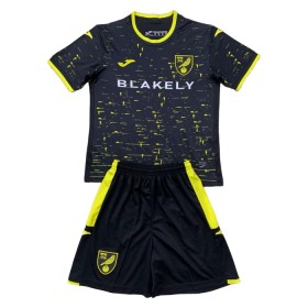 Norwich City Venkovní 2024-25 - Dětské Fotbalové Dresy (S/S)